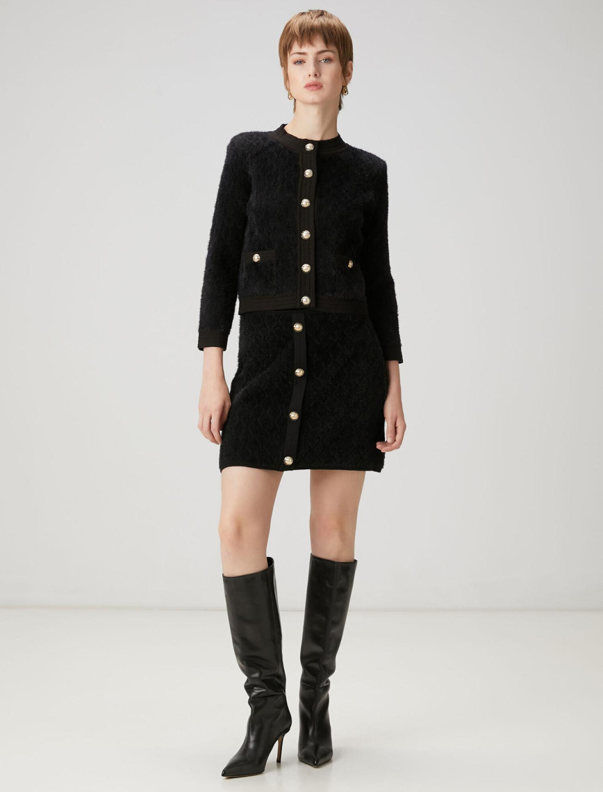 Beymen Club Kadın Siyah Mini Etek Beymen Club Kadın Siyah Mini Etek