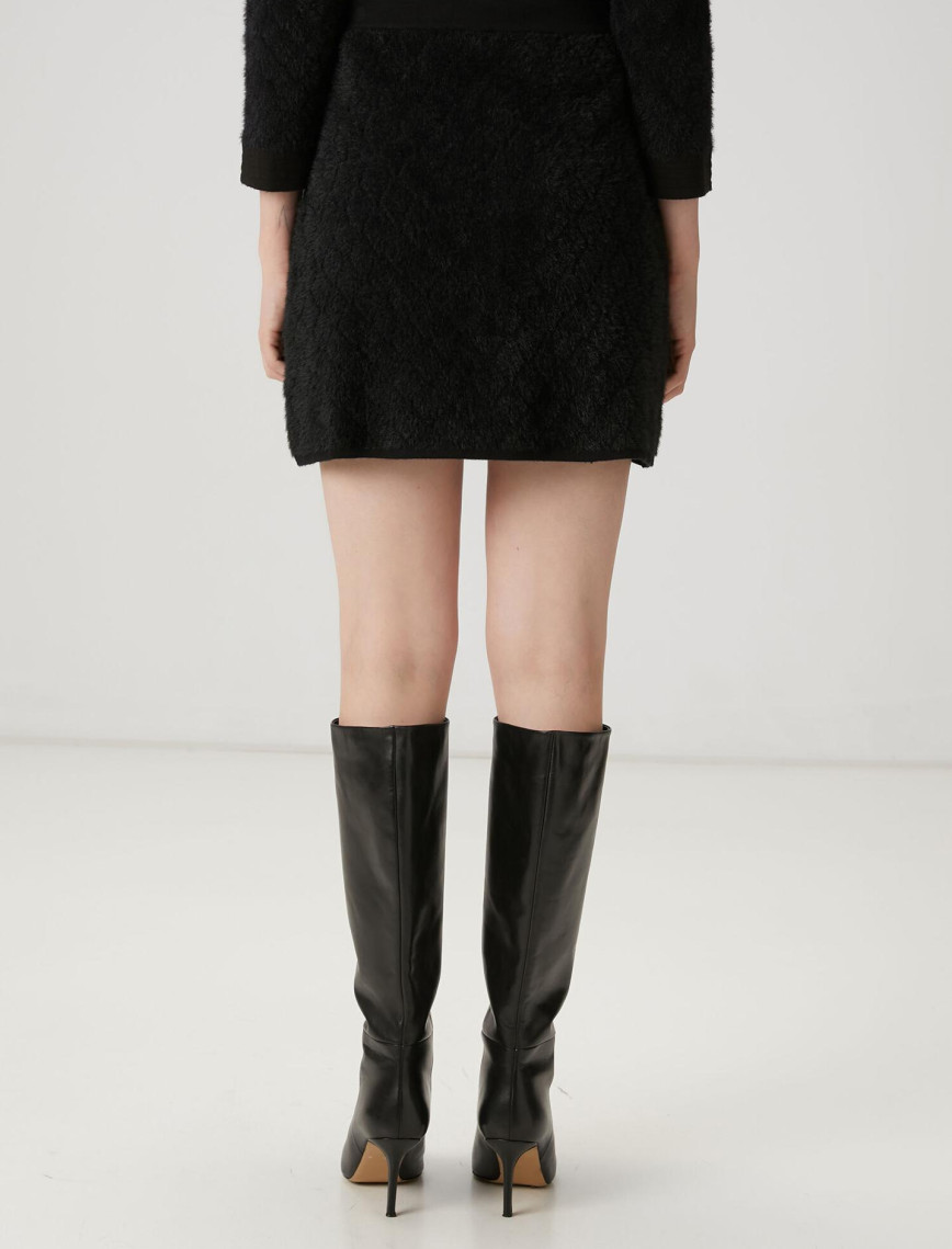 Beymen Club Kadın Siyah Mini Etek Beymen Club Kadın Siyah Mini Etek