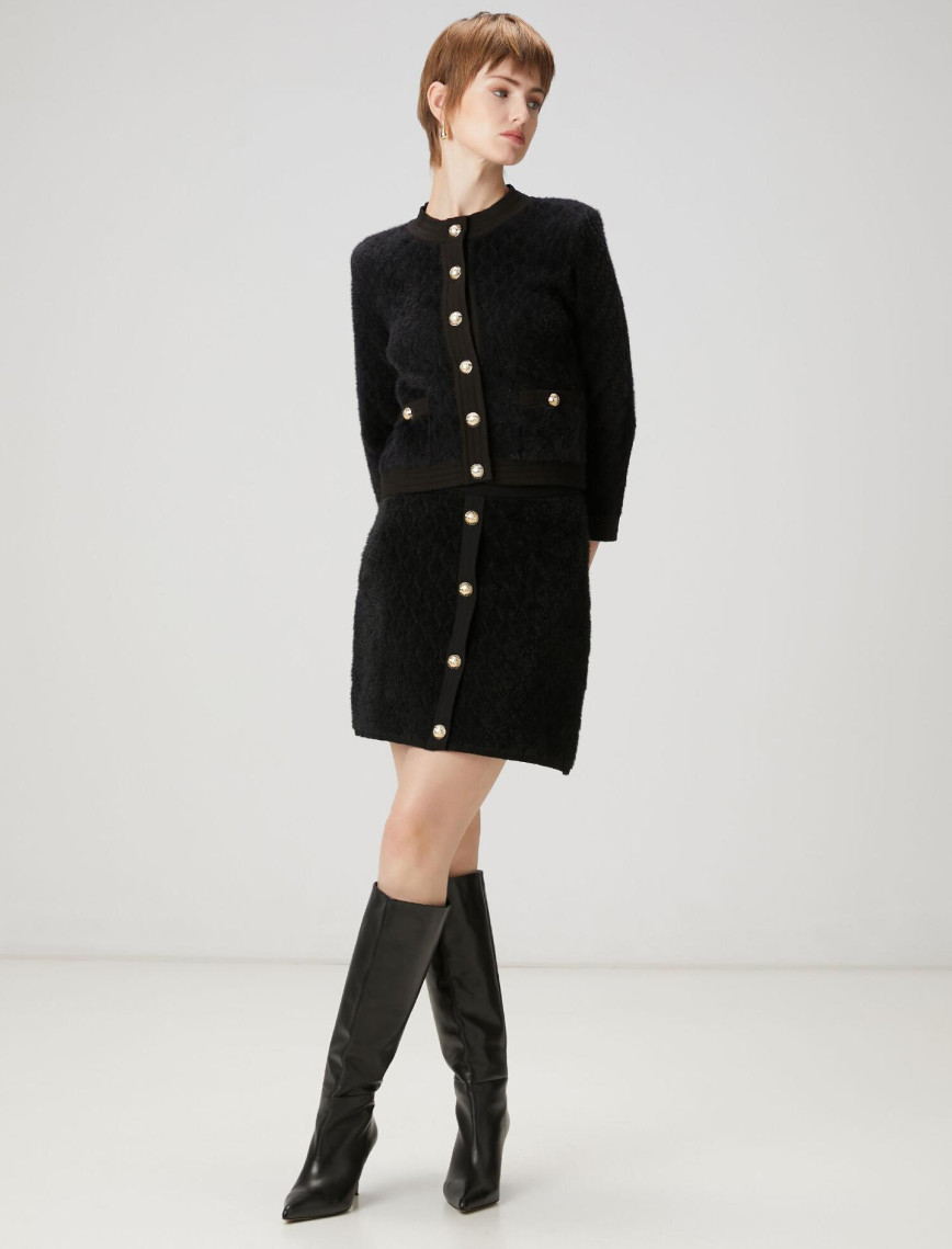 Beymen Club Kadın Siyah Mini Etek Beymen Club Kadın Siyah Mini Etek