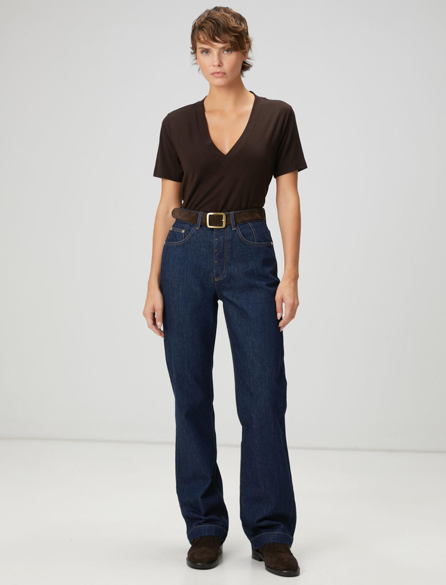 Beymen Club Kadın Kahverengi T-shirt Beymen Club Kadın Kahverengi T-shirt