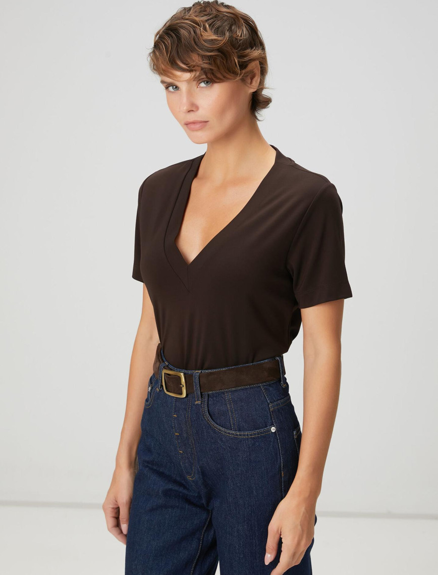 Beymen Club Kadın Bej Basic T-shirt Beymen Club Kadın Bej Basic T-shirt