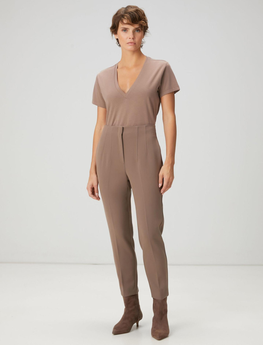 Beymen Club Kadın Vizon Basic T-shirt Beymen Club Kadın Vizon Basic T-shirt