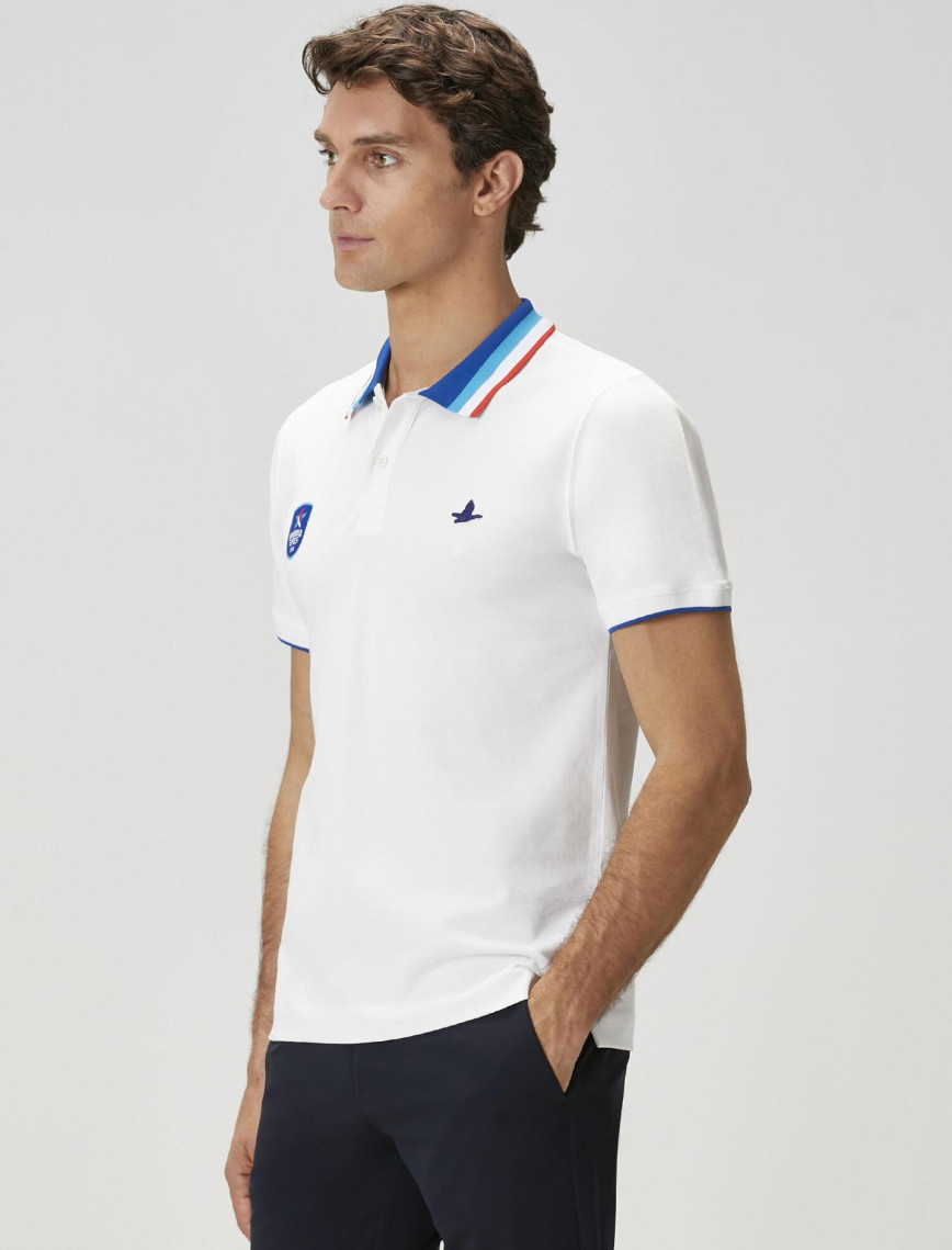 Beymen Club Erkek X Anadolu Efes Beyaz Polo Yaka T-shirt Beymen Club Erkek X Anadolu Efes Beyaz Polo Yaka T-shirt