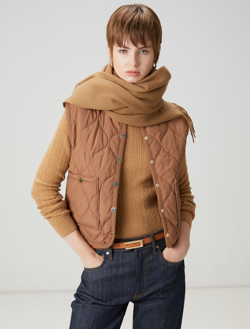 Beymen Club Kadın Camel Kapitoneli Bomber Yelek Beymen Club Kadın Camel Kapitoneli Bomber Yelek