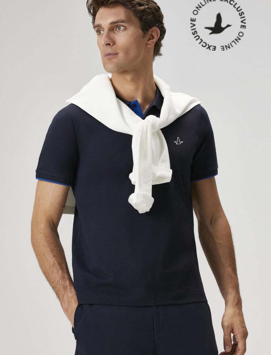 Beymen Club Erkek X Anadolu Efes Lacivert Polo Yaka T-shirt Beymen Club Erkek X Anadolu Efes Lacivert Polo Yaka T-shirt