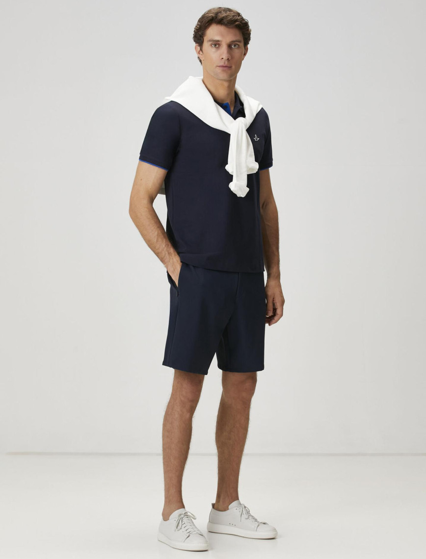 Beymen Club Erkek X Anadolu Efes Lacivert Polo Yaka T-shirt Beymen Club Erkek X Anadolu Efes Lacivert Polo Yaka T-shirt