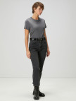 Beymen Club Kadın Koyu Gri Melanj T-shirt Beymen Club Kadın Koyu Gri Melanj T-shirt