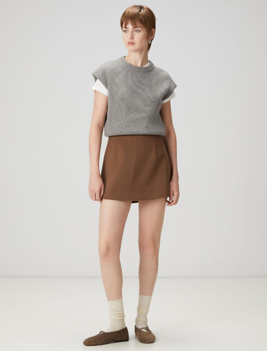 Beymen Club Kadın Kırık Beyaz Bisiklet Yaka Basic T-shirt Beymen Club Kadın Kırık Beyaz Bisiklet Yaka Basic T-shirt