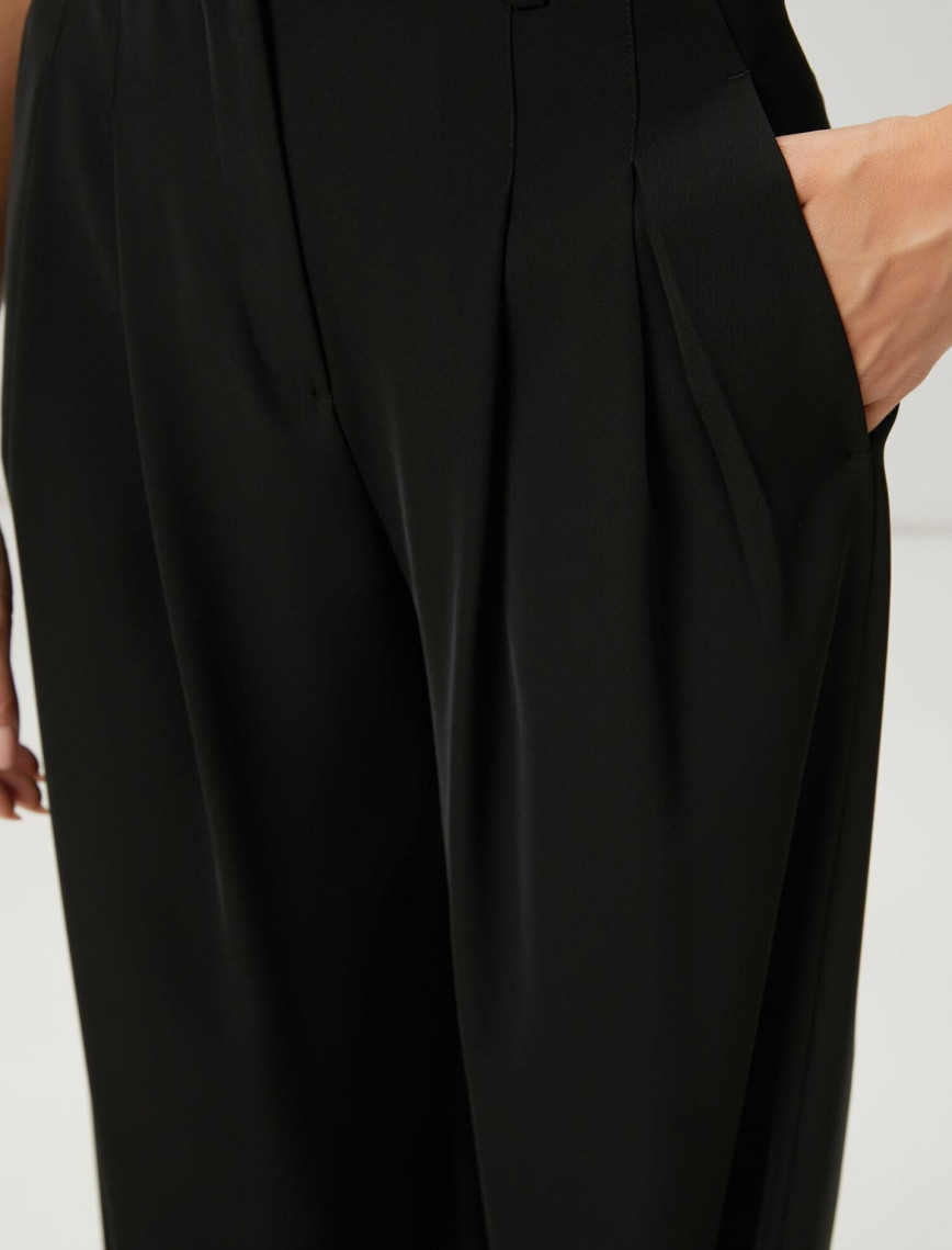 Beymen Club Kadın Siyah Palazzo Pantolon Beymen Club Kadın Siyah Palazzo Pantolon