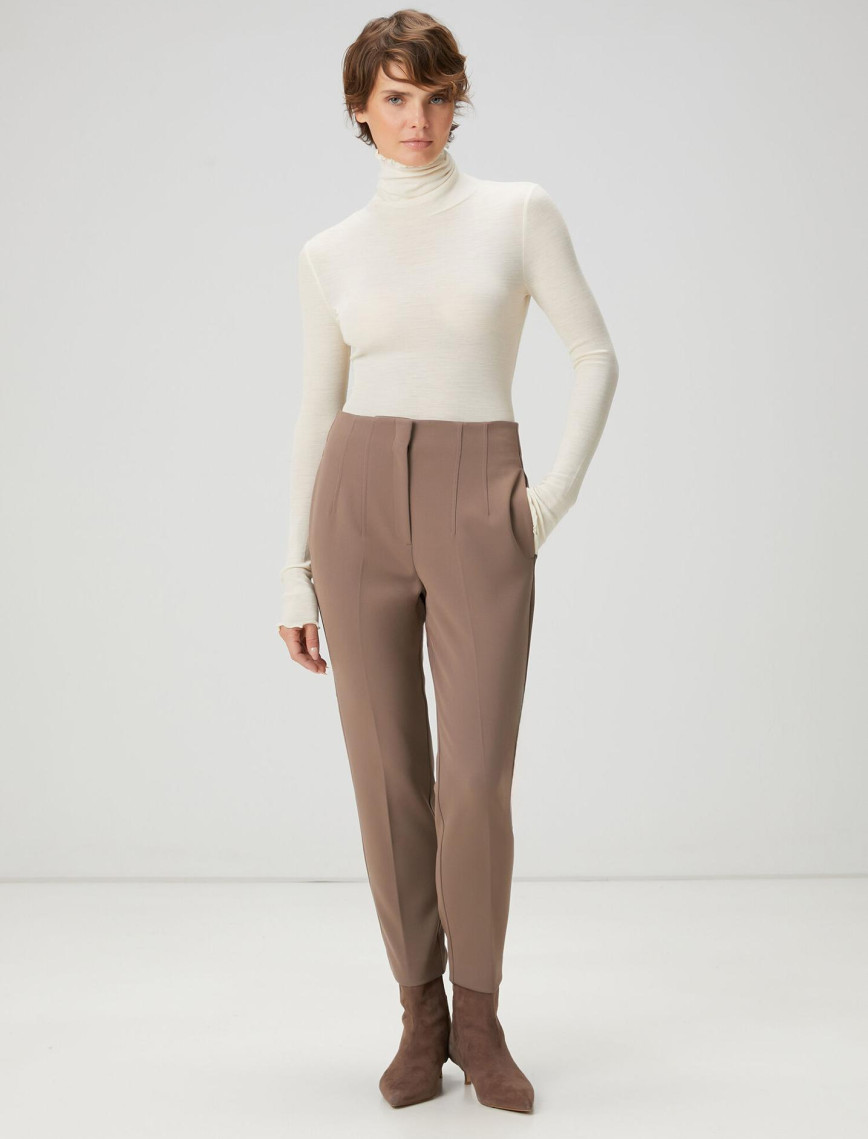 Beymen Club Kadın Gri Pantolon Beymen Club Kadın Gri Pantolon