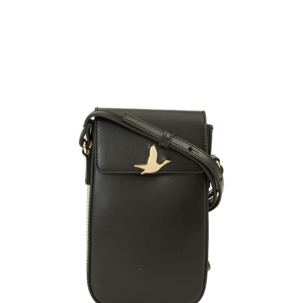 Beymen Club Kadın Siyah Kaz Logo Mini Deri Çanta