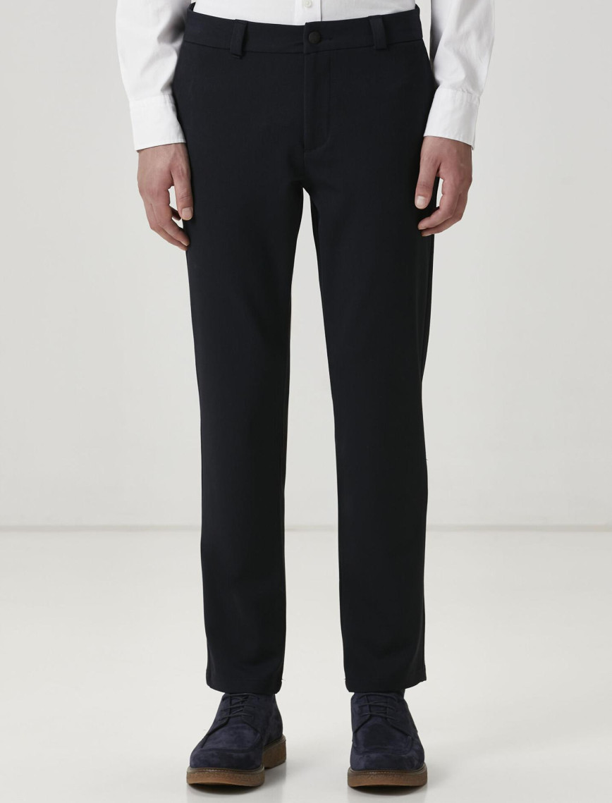 Beymen Club Erkek Slim Fit Lacivert Chino Pantolon