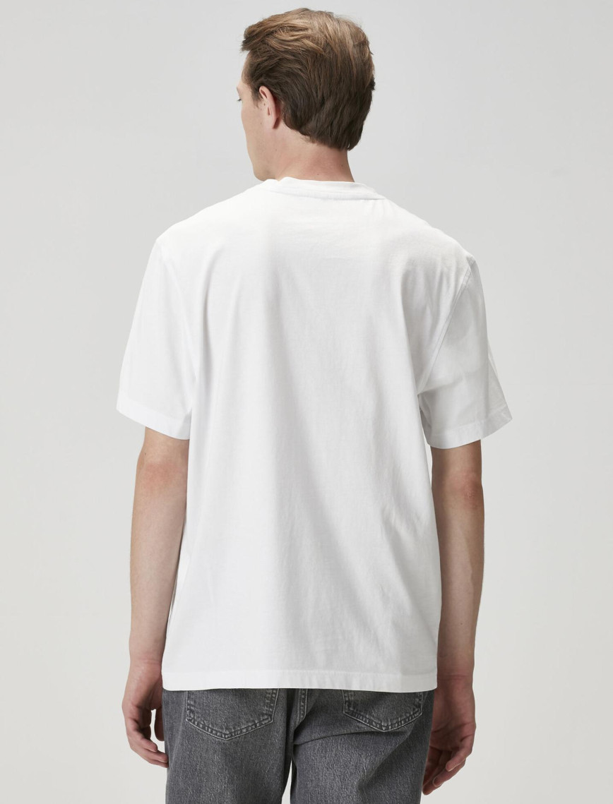 Beymen Club Erkek Beyaz Logo Baskılı T-shirt Beymen Club Erkek Beyaz Logo Baskılı T-shirt