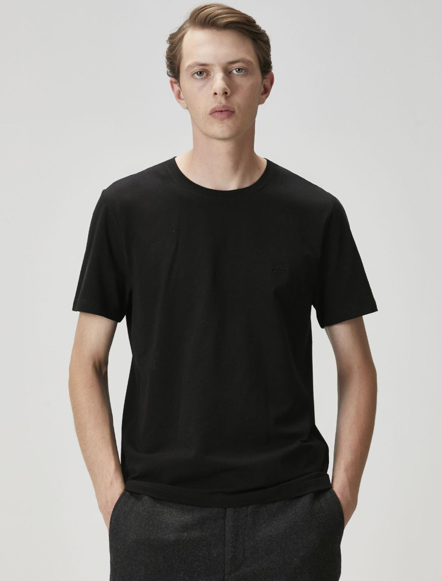 Beymen Club Erkek Siyah Logo Baskılı T-shirt Beymen Club Erkek Siyah Logo Baskılı T-shirt