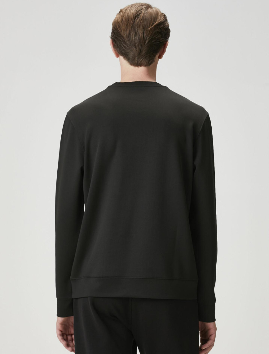 Beymen Club Erkek Siyah Logo Baskı Detaylı Sweatshirt Beymen Club Erkek Siyah Logo Baskı Detaylı Sweatshirt