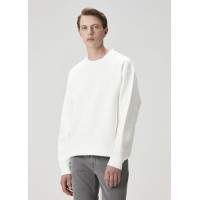 Beymen Club Erkek Kırık Beyaz Waffle Dokulu Oversized Sweatshirt Beymen Club Erkek Kırık Beyaz Waffle Dokulu Oversized Sweatshirt