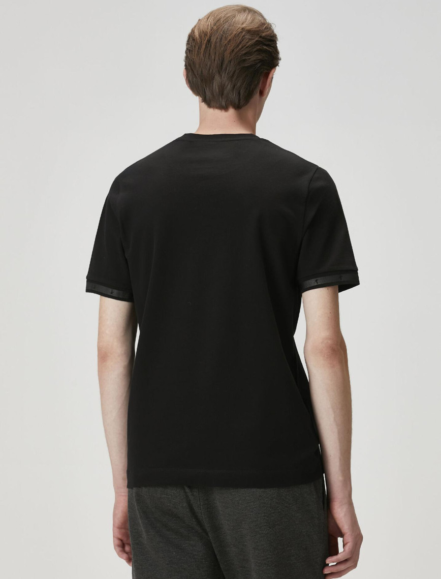 Beymen Club Erkek Siyah Logo Baskılı T-shirt Beymen Club Erkek Siyah Logo Baskılı T-shirt