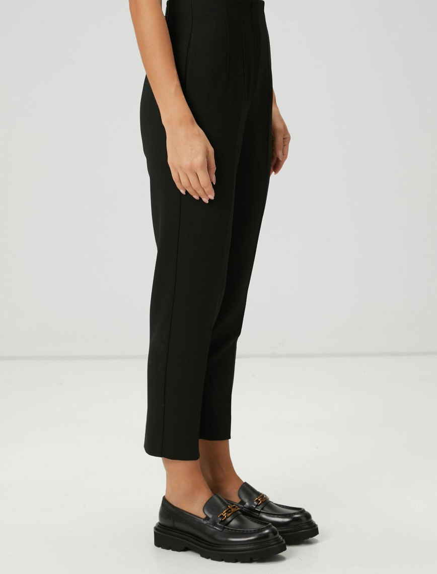 Beymen Club Kadın Siyah Slim Cigarette Pantolon Beymen Club Kadın Siyah Slim Cigarette Pantolon