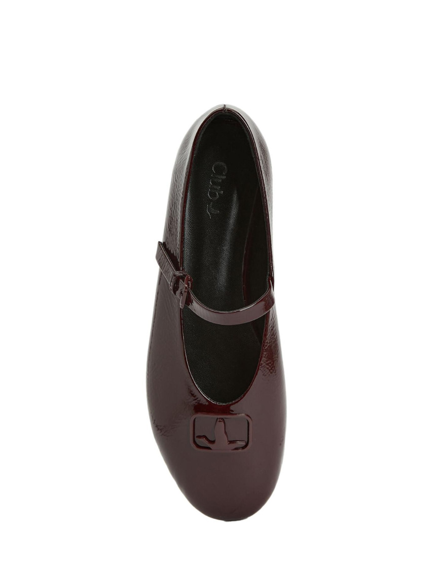 Beymen Club Kadın Bordo Kaz Logolu Rugan Babet Beymen Club Kadın Bordo Kaz Logolu Rugan Babet