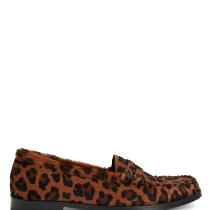 Beymen Club Kadın Leopar Desenli Deri Loafer Beymen Club Kadın Leopar Desenli Deri Loafer