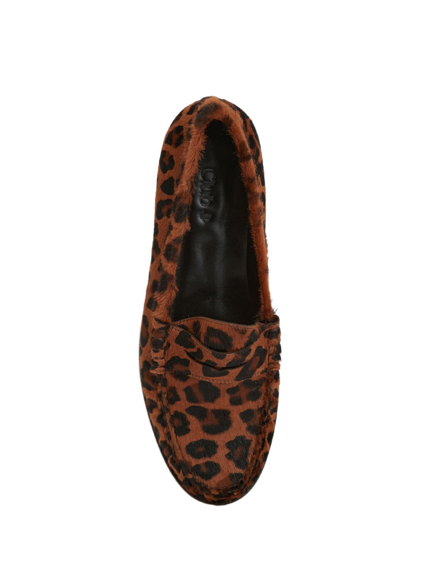 Beymen Club Kadın Leopar Desenli Deri Loafer Beymen Club Kadın Leopar Desenli Deri Loafer