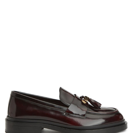 Beymen Club Kadın Bordo Püsküllü Deri Loafer Beymen Club Kadın Bordo Püsküllü Deri Loafer