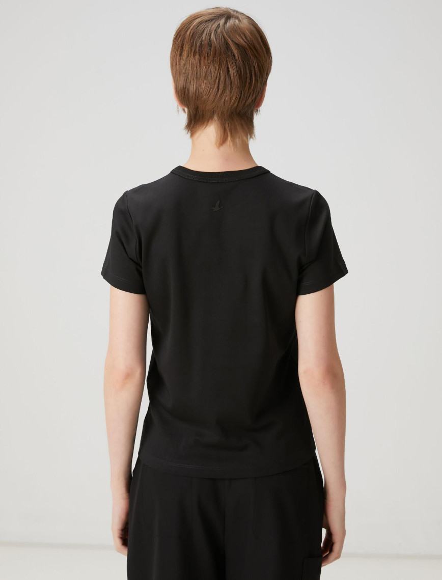 Beymen Club Kadın Siyah T-shirt Beymen Club Kadın Siyah T-shirt