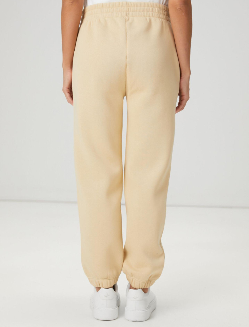 Beymen Club Kadın Krem Jogger Pantolon Beymen Club Kadın Krem Jogger Pantolon