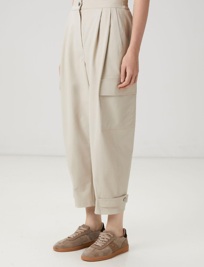 Beymen Club Kadın Bej Pileli Pantolon Beymen Club Kadın Bej Pileli Pantolon