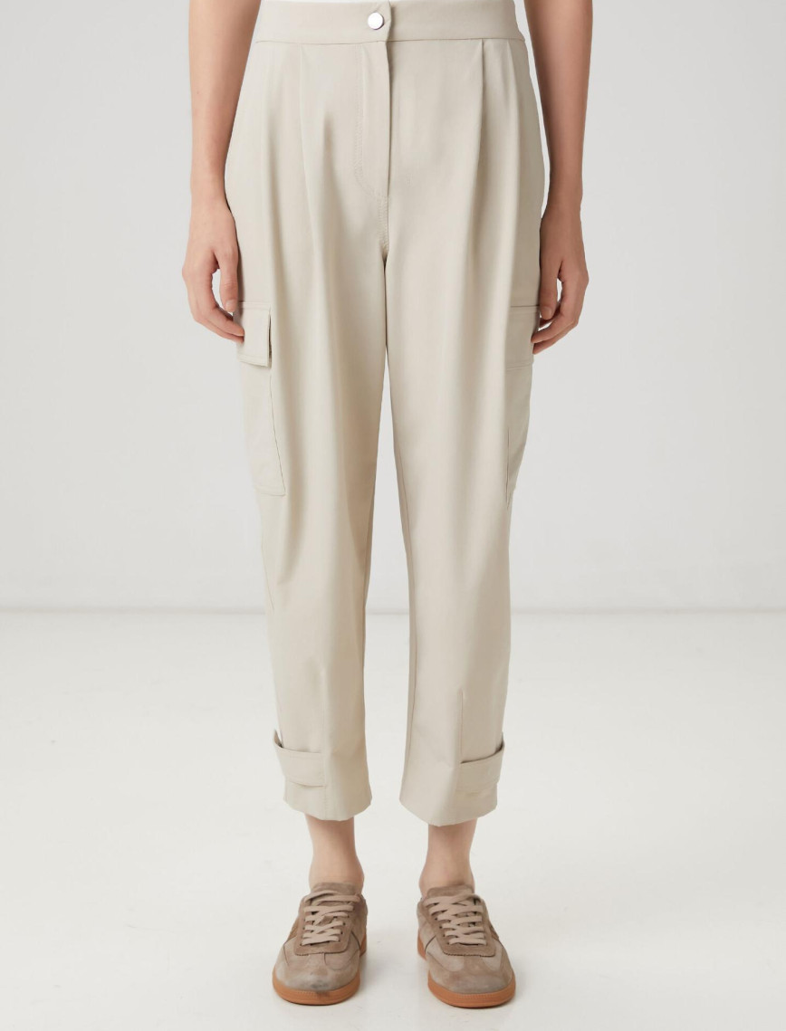 Beymen Club Kadın Bej Pileli Pantolon Beymen Club Kadın Bej Pileli Pantolon