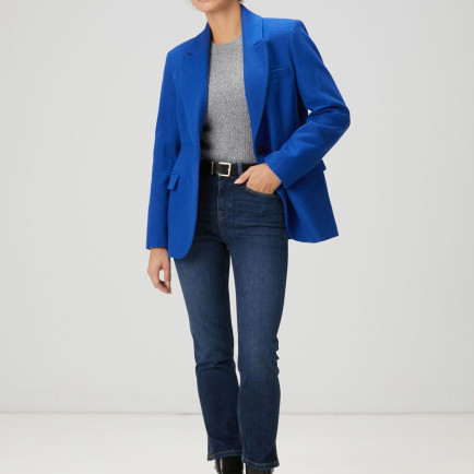 Beymen Club Kadın Slim Straight Koyu Mavi Jean Pantolon