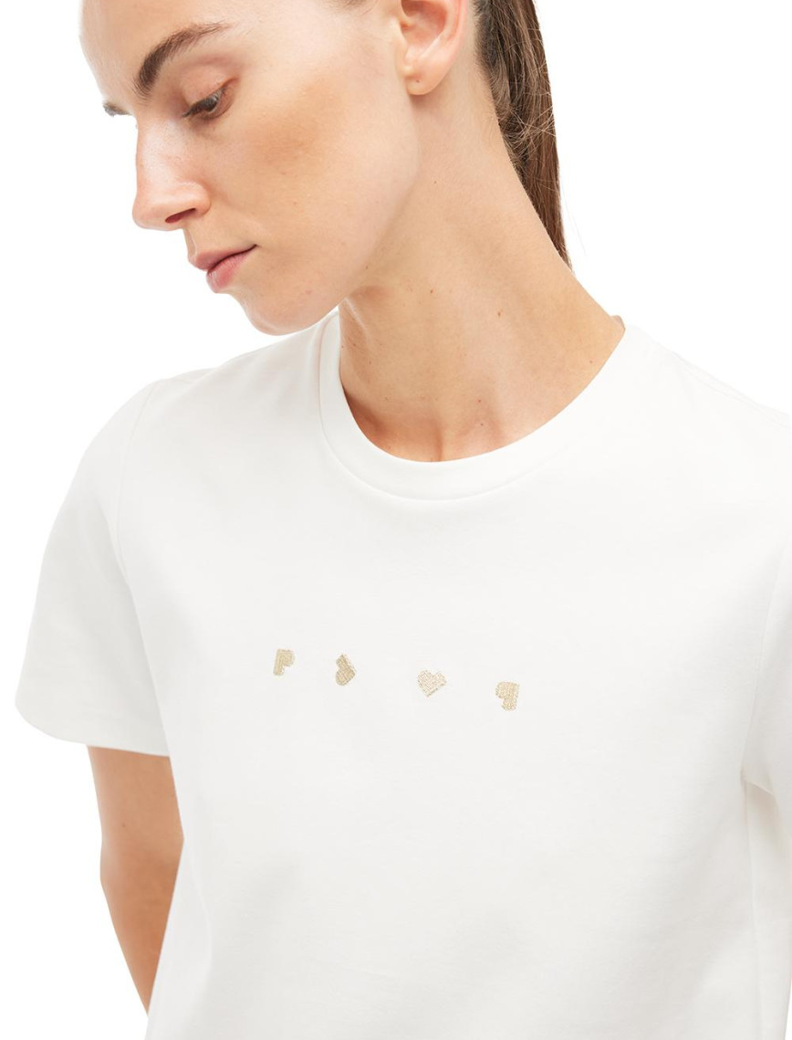 %100 Pamuk Ekru Tişört %100 Pamuk Ekru Tişört