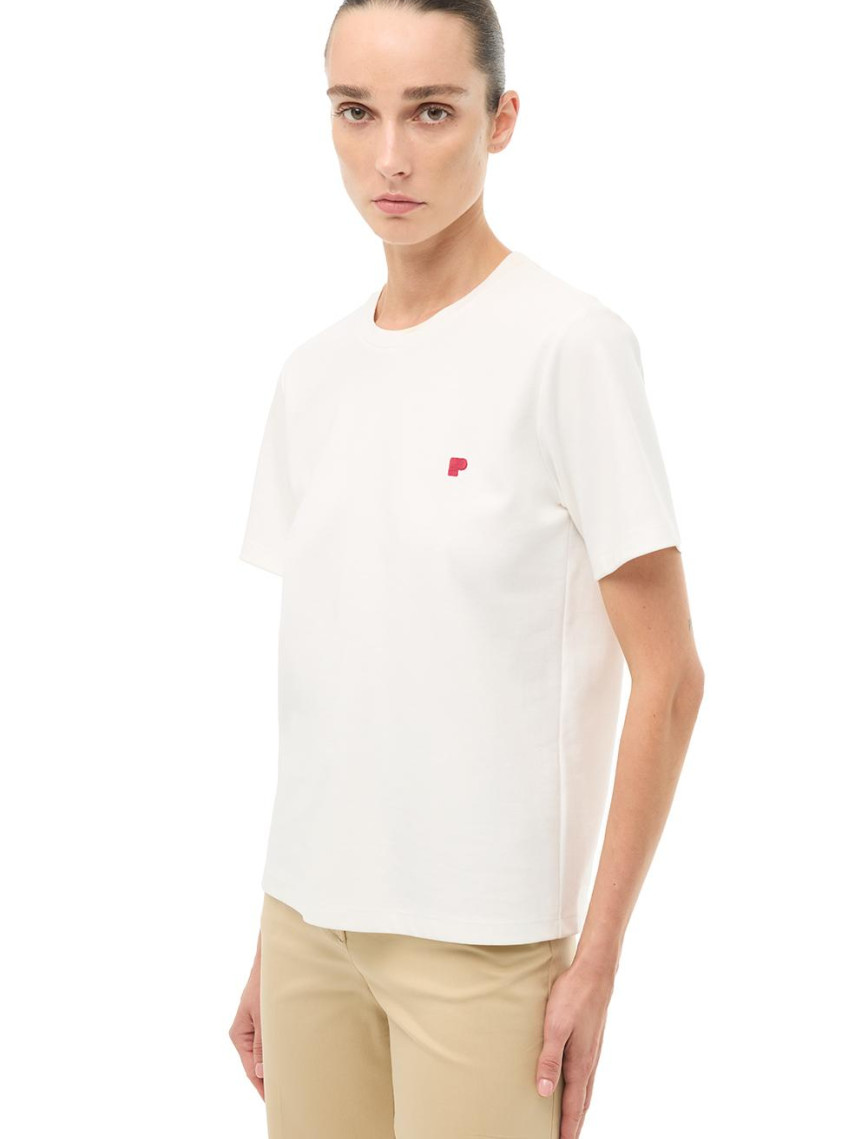 %100 Pamuk Ekru Tişört %100 Pamuk Ekru Tişört