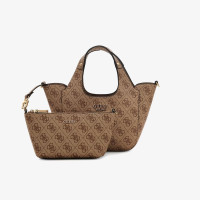 Guess Access Kadın Kahverengi El Çantası Guess Access Kadın Kahverengi El Çantası