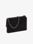 Guess Zalina Clutch Kadın Siyah El Çantası Guess Zalina Clutch Kadın Siyah El Çantası
