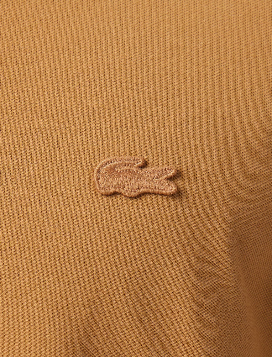 Lacoste Paris Erkek Regular Fit Uzun Kollu Açık Kahverengi Polo Lacoste Paris Erkek Regular Fit Uzun Kollu Açık Kahverengi Polo