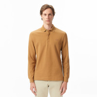 Lacoste Paris Erkek Regular Fit Uzun Kollu Açık Kahverengi Polo Lacoste Paris Erkek Regular Fit Uzun Kollu Açık Kahverengi Polo