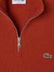 Lacoste Erkek Classic Fit Yarım Fermuarlı Kahverengi Sweatshirt Lacoste Erkek Classic Fit Yarım Fermuarlı Kahverengi Sweatshirt