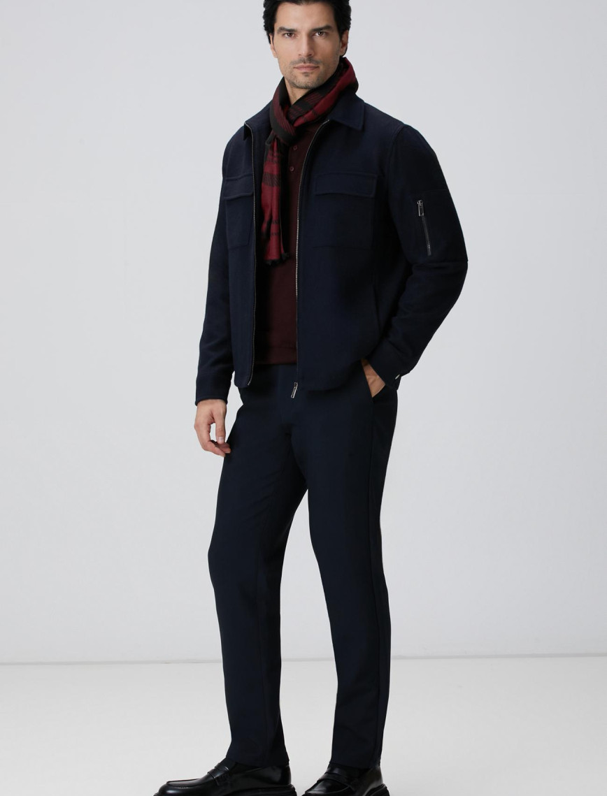 Network Erkek Bordo Yün Karışımlı Triko Kazak Network Erkek Bordo Yün Karışımlı Triko Kazak