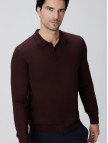 Network Erkek Bordo Yün Karışımlı Triko Kazak Network Erkek Bordo Yün Karışımlı Triko Kazak
