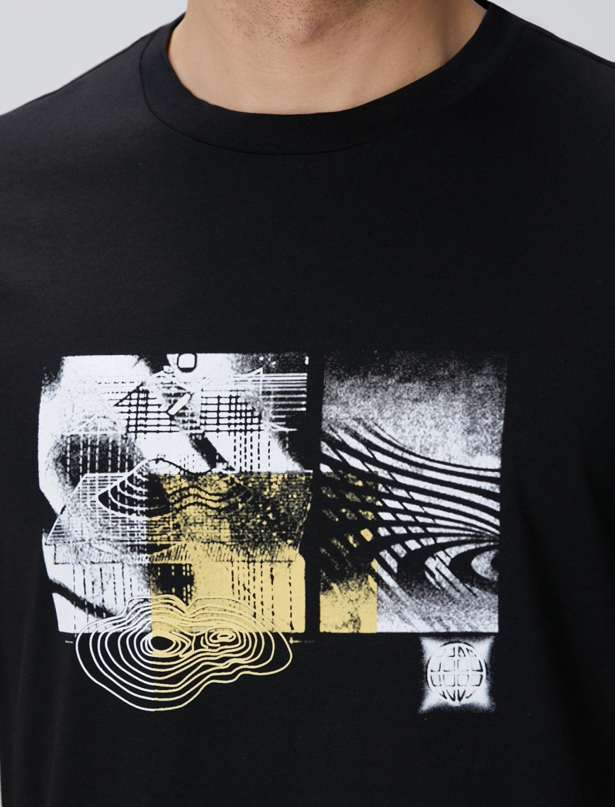 Network Erkek Siyah T-shirt Network Erkek Siyah T-shirt