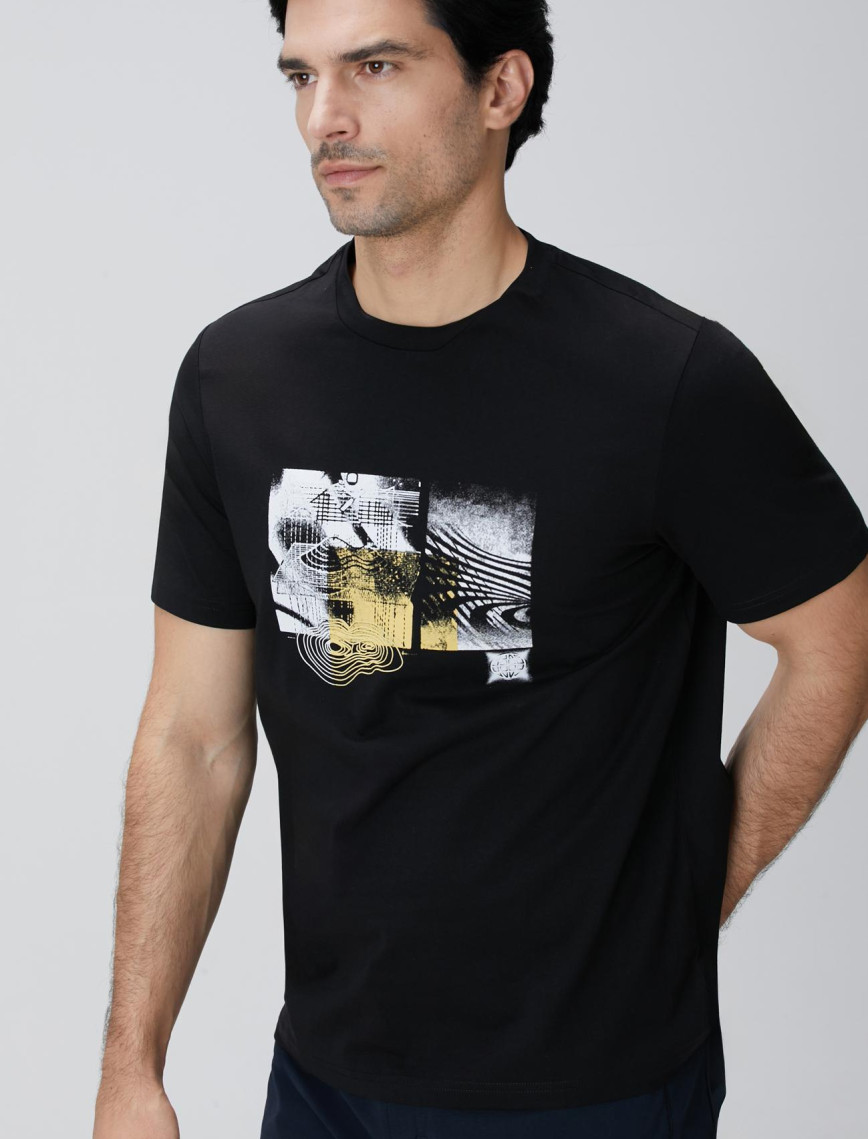 Network Erkek Siyah T-shirt Network Erkek Siyah T-shirt