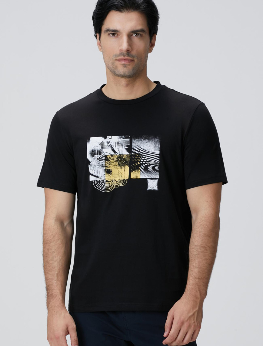Network Erkek Siyah T-shirt Network Erkek Siyah T-shirt