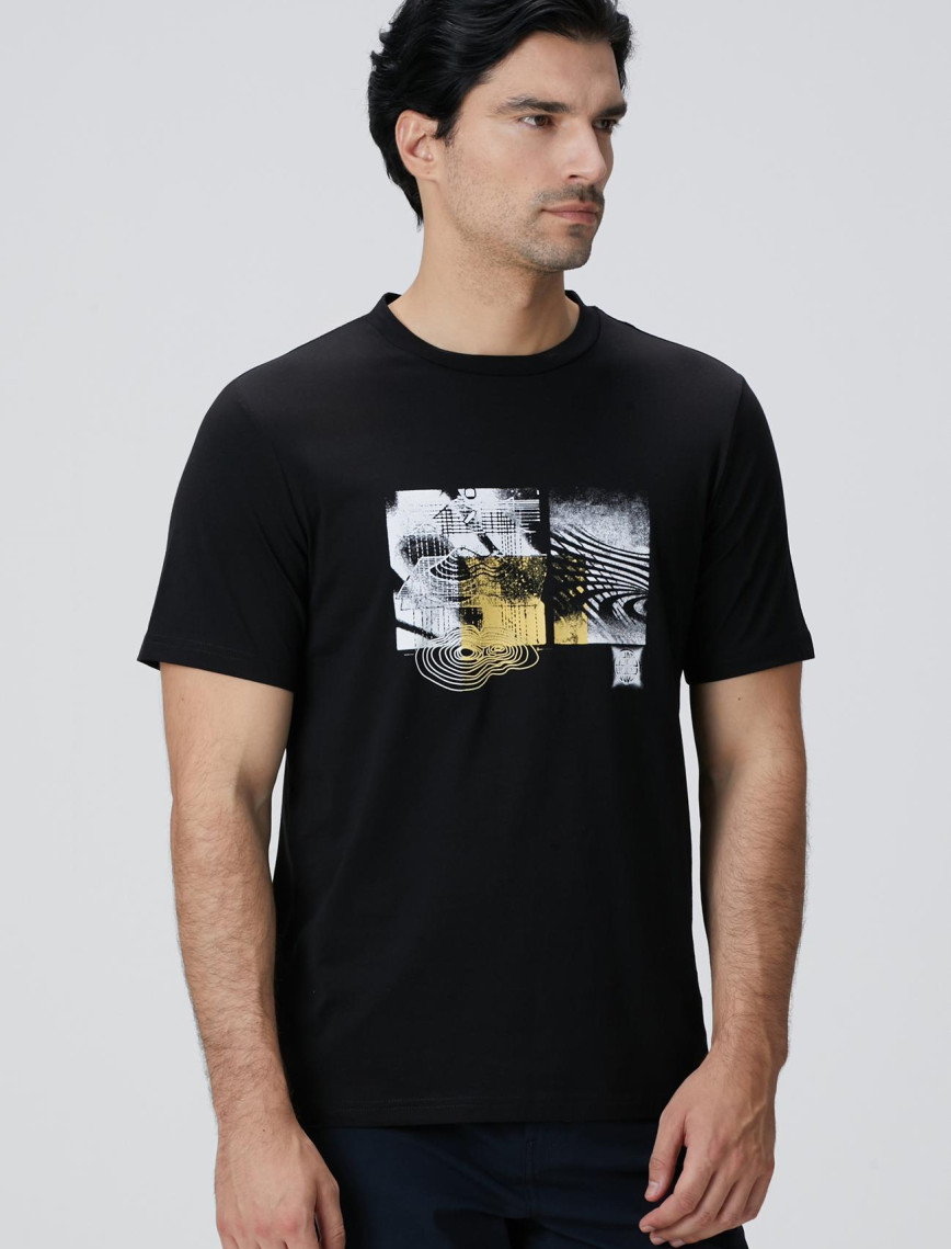 Network Erkek Siyah T-shirt Network Erkek Siyah T-shirt