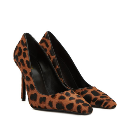 Network Kadın Leopar Desenli Tay Tüyü Topuklu Ayakkabı Network Kadın Leopar Desenli Tay Tüyü Topuklu Ayakkabı