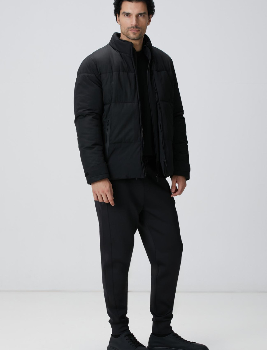 Network Erkek Siyah N-Tech Fermuar Cep Detaylı T-shirt Network Erkek Siyah N-Tech Fermuar Cep Detaylı T-shirt