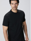 Network Erkek Siyah N-Tech Fermuar Cep Detaylı T-shirt Network Erkek Siyah N-Tech Fermuar Cep Detaylı T-shirt