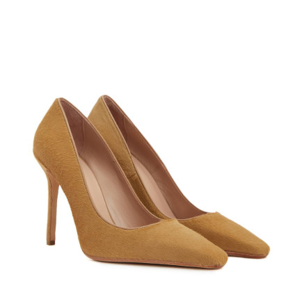 Network Kadın Camel Tay Tüyü Topuklu Ayakkabı Network Kadın Camel Tay Tüyü Topuklu Ayakkabı