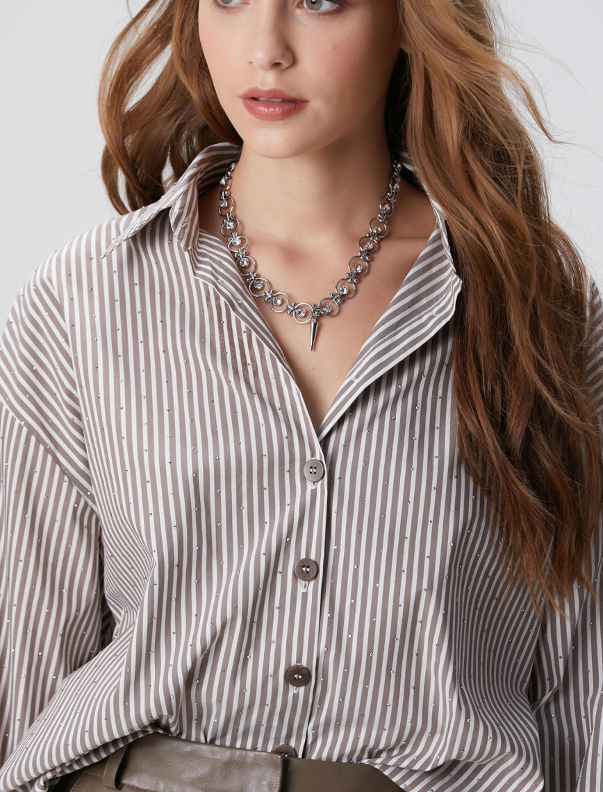 Network Kadın Silver Rengi Kolye Network Kadın Silver Rengi Kolye