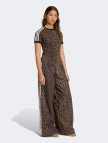 adidas Leopard Firebird Oversized Kadın Kahverengi Pantolon adidas Leopard Firebird Oversized Kadın Kahverengi Pantolon